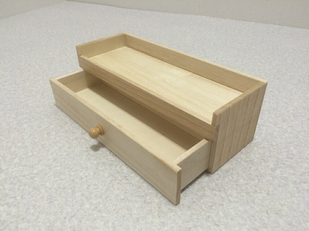 調味料が置ける 卓上箸箱 桐製