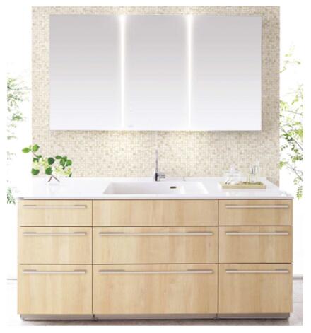 ★パナソニック 洗面台 ラシス 間口1650mm プランNo. LS-16YJ 洗面化粧台 ドレッシング 受注生産品 ★