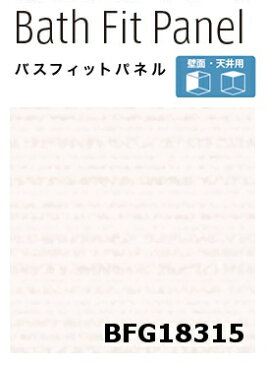 【2枚セット】【平日荷受立会い必須】★アイカ バスフィットパネル 【BFG 18315】 ハイグロス 4×8サイズ(1200×2430mm）厚さ3.2mm 簡単施工 軽量 浴室 水廻り DIY 住宅建材 壁材 新築 リフォーム 風呂★ 【送料無料】