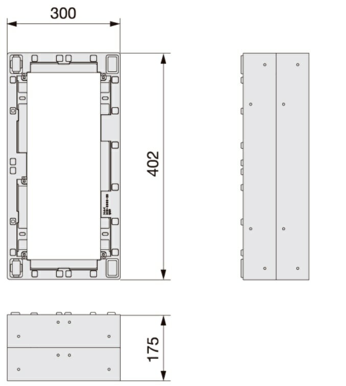 ★城東テクノ ハウスステップ 小ステップアジャスター 2段 BU-CUB-6040-HD2 300×402×175mm BU-CUB-6040Dに対応 Joto【送料無料】★