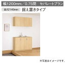 ★玄関収納 【XXQCE324FTR(L)□】 幅1200mm 据え置きタイプ セパレートプラン 【フラット ミラーなし】 コンポリア 建具 リフォーム DIY 下駄箱 シューズボックス シューズラック 収納 パナソニック ★【送料無料】