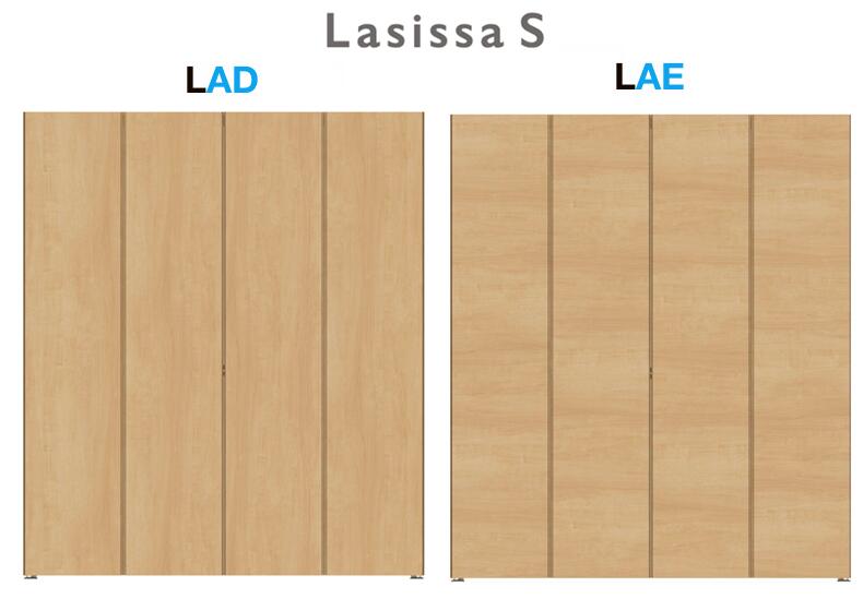 ★リクシル クローゼットドア 折れ戸 アウトセット ラシッサS LAD LAE【ASCO-○○-○-○-○】高さ2077mm 手掛..