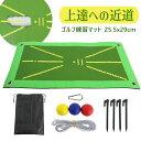 LT 上達への近道 跡がはっきり残る ゴルフ練習マット 室内 屋外 練習用 約25.5×49cm スパンコール ターフ 素振り 上達 自宅 練習場 ゴルフ ゴル...