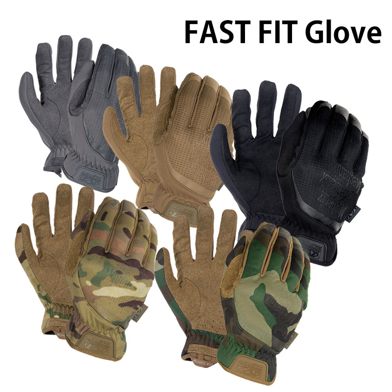 メーカー希望小売価格はメーカーカタログに基づいて掲載していますMechanixWear/メカニクスウェア FAST FIT Glove 【マルチカム / ウッドランド / コヨーテ / ウルフグレー / コバート】 S/M/L/XL 容易な脱着で作業効率を向上 「FAST FIT GLOVE / ファーストフィットグローブ」 容易な脱着で作業効率を向上 「FAST FIT GLOVE / ファーストフィットグローブ」 価格もお手ごろ、想像を超えるフィット感、そして簡単に着脱可能を実現する広い開口部…一つは持っておきたい、そんなグローブです。 しなやかで、耐久性にすぐれた合成皮革により確実なグリップを実現トップ部分に通気性の良いTrekDry 素材を採用し長時間の使用も快適に過ごす事ができます。 手首下部にナイロンコードのループを装着しMOLLEシステムなどとにも容易に装着可能。 ご購入前に必ずお読み下さい⇒海外製品のご購入に関する注意事項この商品を買った人はこれも弾性レンズ 耐衝撃 軽量 UV400 SHENKELUV400 軽量 SHENKEL シェンケル 弾性レ程よいフィット感で通気性に優れたナックルガード付きグローブ極上のフィット感 スマホ対応のハードナックルグローブ