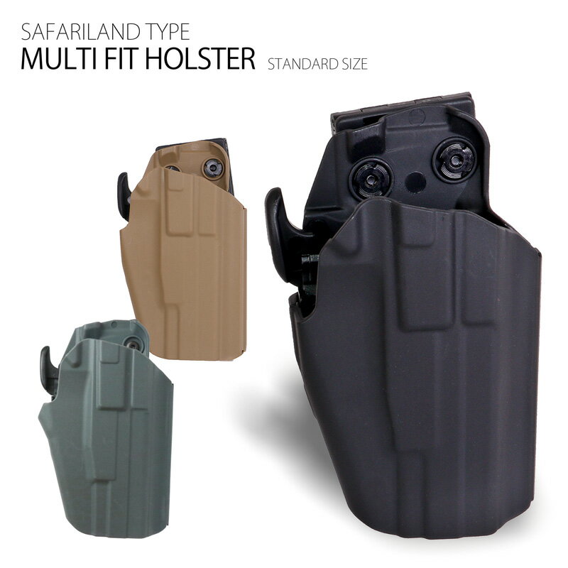 SHENKEL シェンケル マルチフィットホルスター スタンダードサイズ BK TAN GY サバイバルゲーム サバゲー 装備