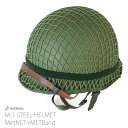 SHENKEL シェンケル アメリカ軍 米軍 M-1 スチールヘルメット ヘルメットネット キャッツアイ ヘルメットバンド フルセット OD WW2 M1 ヘルメットカバー キャットアイ 夜光パッチ付き 蓄光 ミリタリー サバゲー サバイバルゲーム 装備 その1