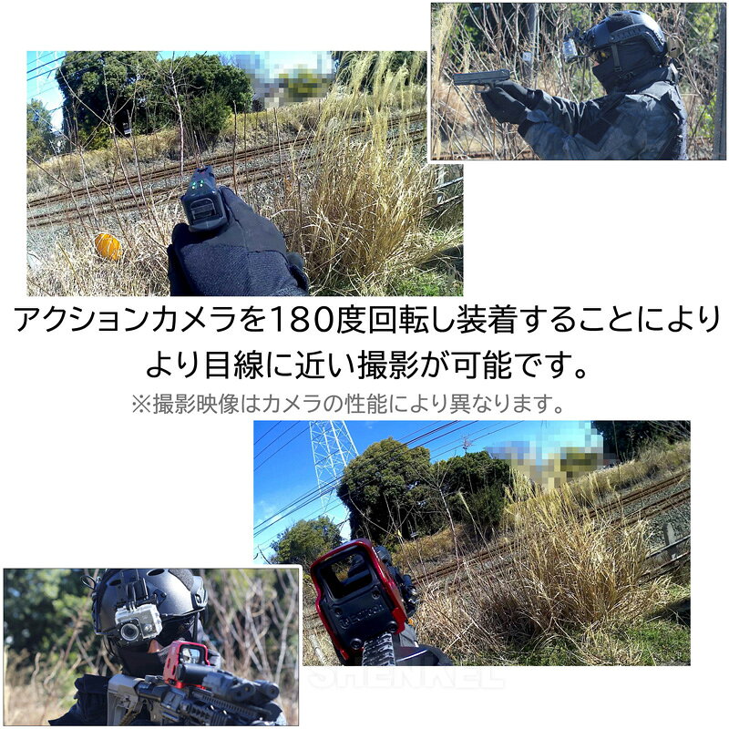 【送料無料】SHENKEL L4G24タイプ マウント対応 アクションカメラ マウント NVGマ...