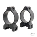 【送料無料】ANS Optical バーティカルマウントリング 30mm LOW スコープマウント エアガン サバゲー サバイバルゲーム 装備【メール便可】