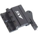 【送料無料】ANS Optical ユニバーサルアングルマウントSingle Rail マウントベース スコープマウント ハンドガン QDレバーロック付き 電動...