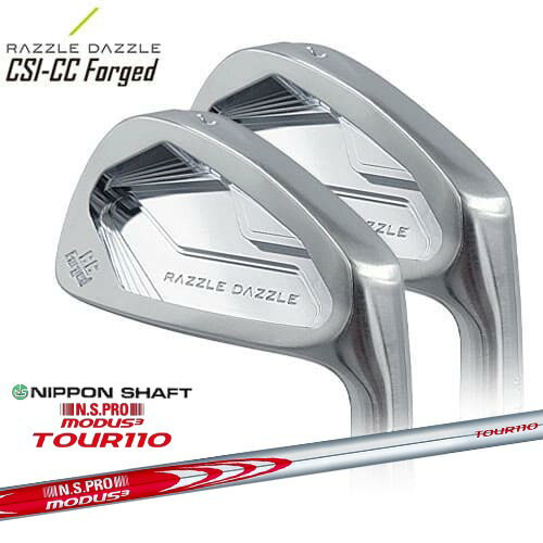 RAZZLE DAZZLE(饺) CSI-CC FORGED  6ܥå(5IPW) N.S.PRO MODUS3 T...