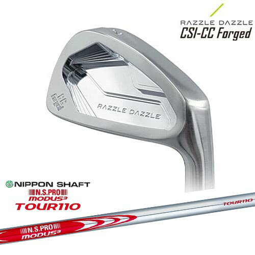 RAZZLE DAZZLE(饺) CSI-CC FORGED ñ(4I) SteelFiberi꡼ N.S.PRO...