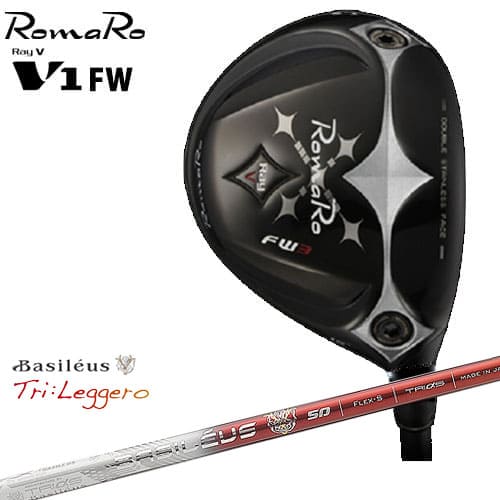 【ロマロならOVDGOLF！】RomaRo/ロマロ/Ray V-V1-FW/フェアウェイウッド/Tri：Leggero/レジーロ/Basileus/バシレウス/カスタムクラブ/代引NG その1