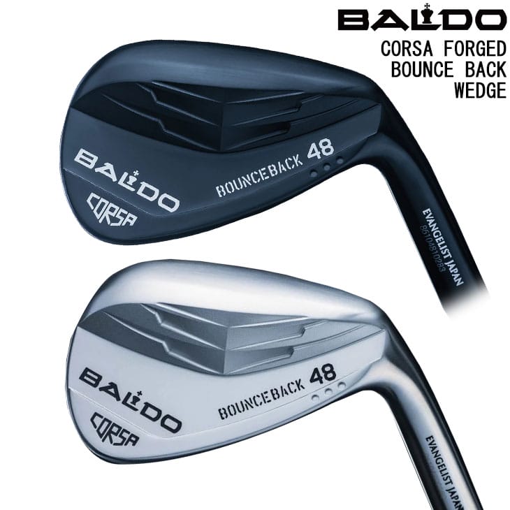 【クリアランス】BALDO 2022 CORSA FORGED BOUNCE BACK WEDGE + カスタムシャフト バルド 2022 コルサ フォージド バウンス バック ウェッジ