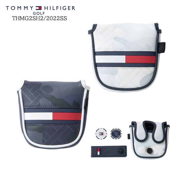 【入荷しました】2022SS/TOMMY_HILFIGER/トミーヒルフィガー/THMG2SH2/MR　カモフラージュ　マグネットホルダー/パターカバー/マレット