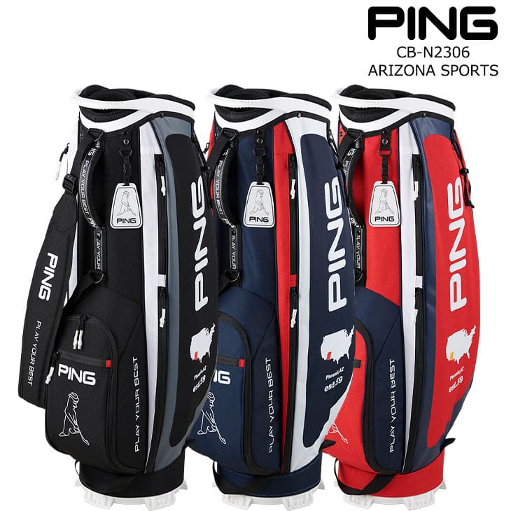 ڥǥХåβꡦޤۥԥ PING 37181 CB-N2306 ARIZONA SPORTS ꥾ʥݡĥǥХå CaddieBag 9.5 6ʬ 