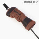 【商品説明】 商品名：FAIRWAY WOOD COVER ECO TWILL HOL 限定カラー フェアウェイウッドヘッドカバー 型番：BRG233G53 ブランド/メーカー：BRIEFING ブリーフィング(ブリーフィングゴルフ) 【特徴】 WINTERシーズン限定のカラーリングを施したリミテッドアイテムをお届けする「HOLIDAY COLLECTION」。 深みのあるBROWNカラーをまとったGOLFアイテムが冬場のゴルフシーンを暖かく演出します。 【オススメポイント】 -シーズン限定カラー- ・冬のラウンドスタイルに温かみをプラスするようなBROWNカラーをベースにした、シーズン限定のカラーリング。 素材には光沢感あるECO TWILを使用し、シックなBROWNカラーと相まって上品な華やかなルックスに。 ゴルフ場のグリーンとの相性もよく、視認性にも優れている。 -優れた機能性とデザイン性- ・カバー内部のボアがクッション性を発揮し、外部の傷や衝撃からクラブを保護。 ・着脱がスムーズなかぶせ式の構造。 【HOLIDAY COLLECTION】 WINTERシーズン限定のカラーリングを施したリミテッドアイテムをお届けするコレクション。 素材は環境に優しいナイロン"ECO TWILL"を採用。 エコフレンドリーなだけではなく、ツイル織りの独特な艶感と光沢感がホリデーシーズンにぴったりな雰囲気を演出します。 【詳細】 サイズ：　W120 × H280 mm 重量：約0.09kg 材質・素材： エコツイル 原産国：中国 【カラータイプ】 ■023 BROWN 【取寄せ、予約商品の入荷予定】 取寄せの場合、4日〜1週間以内の発送となります。 ※当社複数店舗で販売中のため、タイミングによっては売り切れの場合もございます。あらかじめご了承くださいませ。 ※項目選択肢に『再入荷お知らせボタン』を設置させていただいております。 ご購入前、またはご購入後にクリックして設定いただくことで、入荷のお知らせがメールで届きます。 どうぞご利用くださいませ。 【商品納品予定】 ※納期は商品によって異なります。 1）在庫品のある場合、即日の発送が可能です。 2）発売前の予約品、またはメーカー在庫品は納期が決定次第、メールでご連絡させていただきます。 くわしくは下記画像にてご確認くださいませ。