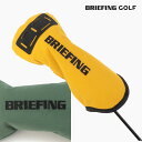 ブリーフィングゴルフ BRG241G19 BRIEFING DRIVER COVER DL FD RIP ドライバーカバー 2024SS