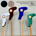 【7月入荷予定】木の庄帆布 KinoshoTRANSIT スウェードパターブーツ ピン型ヘッドカバー SUEDE PUTTER BOOTS 2025年モデル