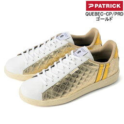 【在庫品即納】PATRICK QUEBEC-CP/PRD (ゴールド) G3015 パトリック ケベック・カップ ピラミッド ゴルフシューズ メンズ レディース