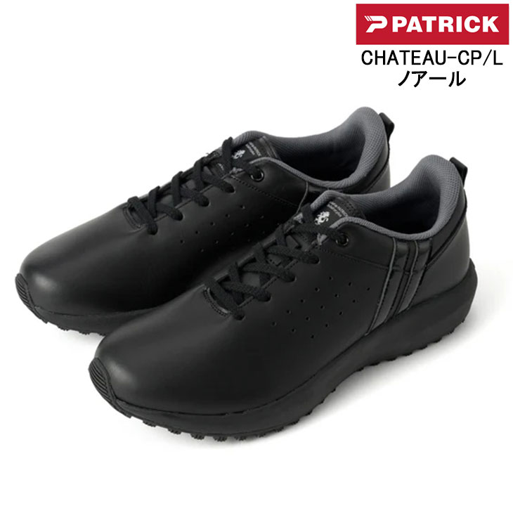 【在庫品即納】PATRICK CHATEAU-CP/L (ブラック) G4031 パトリック シャトー・カップ/NOIR ノアール ゴルフシューズ メンズ レディース