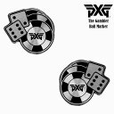 【商品データ】 メーカー：PXG ピーエックスジー 商品名：PXG The Gambler Ball Marker 　　　 　 ギャンブラー ボールマーカー 素材：ダイキャスト亜鉛、0.3mm高研磨アルミニウム 【特徴】 ハイローラーボールマーカーは、ギャンブルとゴルフと2つのお気に入りことを、PXGポーカーチップとサイコロのペアを備えた遊び心のある両面デザインを組み合わせたものです。 完璧な量の重さと洗練された黒色と銀色に仕上げた、滑らかなボールマーカーは、どこにいても幸運な気分を味わえます。 ※プレゼント用包装はおこなっておりません。 【商品納品予定】 ※納期は商品によって異なります。 1）在庫品のある場合、即日の発送が可能です。 2）発売前の予約品、またはメーカー在庫品は納期が決定次第、メールでご連絡させていただきます。 くわしくは下記画像にてご確認くださいませ。