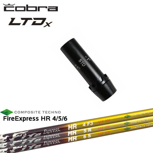 Cobra/コブラ/LTDx/King/スリーブ付きシャフト/US純正スリーブ/Fire_Express_HR4/5/6/エイチアール/コンポジットテクノ/QUADRA/OVDオリジナル 【スリーブについて】 ●スリーブ：335TIP US純正品 ●適用ヘッドモデル：LTDx・LTDx LS・LTDx MAX ドライバー、FW/ KING F9以降モデル ※国内正規品スリーブは市販されておりませんのでご理解の上ご注文お願い致します。 またスリーブに関しましてはできる限り精度の良いものを選別し組み立てております。 【標準グリップ】 【お支払方法】 カスタムオーダー品に関しましては商品の特性上キャンセルをお受けできません。また、代金引換でのお取引に対応しておりません。予めご了承下さいませ。