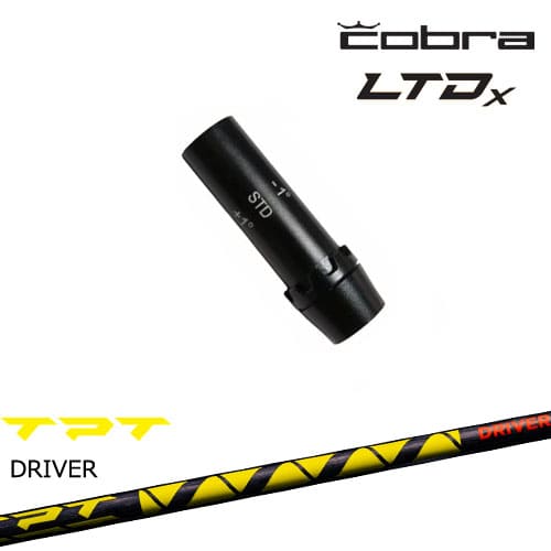 Cobra コブラ LTDx King スリーブ付きシャフト US純正スリーブ TPT GOLF ドライバーシャフト OVDオリジナル 代引NG