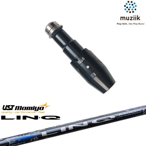 muziik ムジーク スリーブ付きシャフト ブラックエクスパイヤー用 スリーブ(通常タイプドロー設定) LIN-Q BLUE EX リンク ブルー EX マミヤmamiya