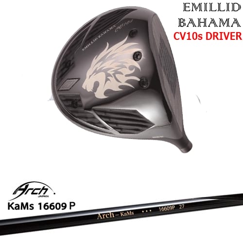 【OVDカスタム】カールヴィンソン CV10s ドライバー[DW]エミリッドバハマEMILLID_BAHAMA 16609P ARCH G..