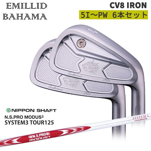 ߥåɥХϥ/Carlvinson CV8 IRON/#5PW(6ܥå)/EMILLID BAHAMA//N.S.PRO_...