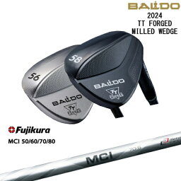 【BALDO・バルドならOVDGOLF！】【予約/1月中旬頃発売予定】【OVDカスタム】2024 TT FORGED MILLED WEDGE ウェッジ[WD]バルドBALDO MCI 50 60 70 80 Fujikura フジクラ