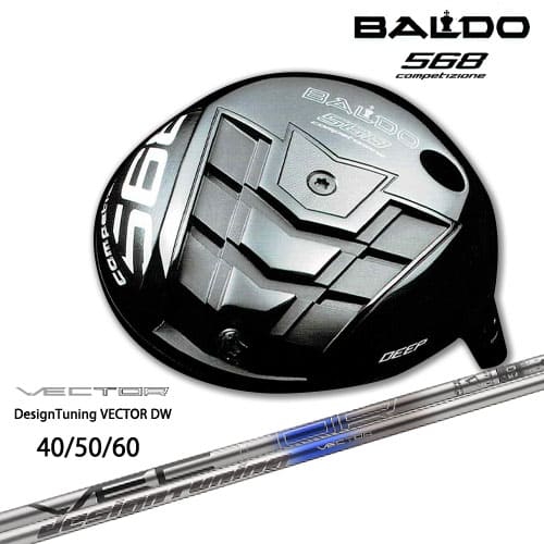 バルド COMPETIONE 568 DRIVER ドライバー(ディープ・シャロー) VECTOR ベクター DW デザインチューニング