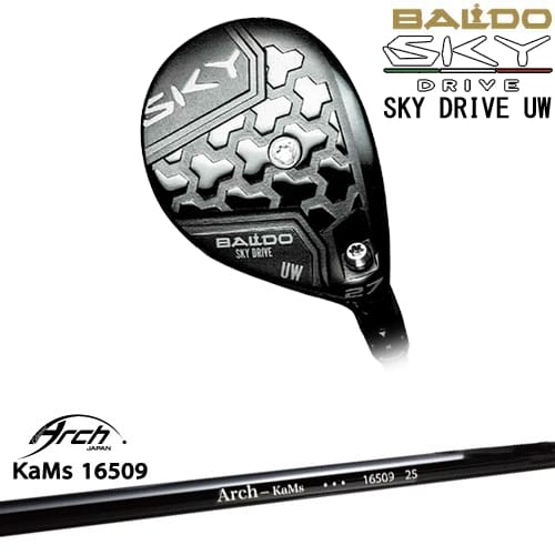 【OVDカスタム】BALDO SKY DRIVE UW ユーティリティウッド 2025年モデル[UW]バルドBALDO 16509 ARCH GO..