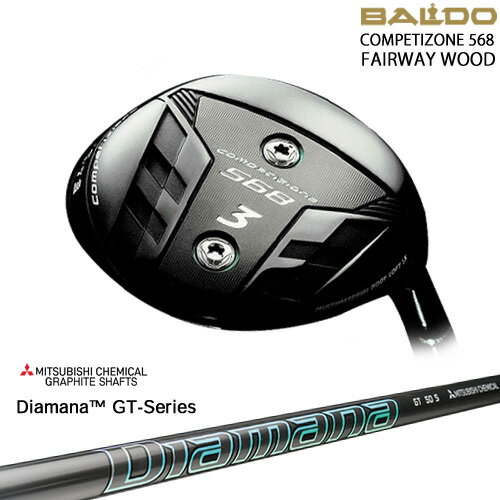 【BALDO・バルドならOVDGOLF！】【新作】2023モデル BALDO COMPETIZONE 568 FAIRWAY WOOD フェアウェイ[FW]バルドBALDO DiamanaGT-Series 40 50 60 70 80 三菱ケミカル