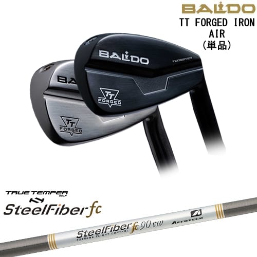 【BALDO・バルドならOVDGOLF！】【OVDカスタム】BALDO TT FORGED IRON AIR アイアン単品(5I/GW)[IR]バルドBALDO スチールファイバーfc(パラレル) SteelFiberTRUE TEMPER