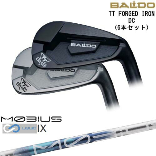 BALDO TT FORGED IRON DC アイアン6本set(5I-PW)[5P]バルドBALDO MOBIUS LIQUIDメビウスリキッド IX Design Tuningデザインチューニング