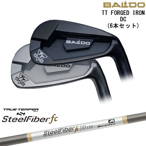 【BALDO・バルドならOVDGOLF！】【OVDカスタム】BALDO TT FORGED IRON DC アイアン6本set(5I-PW)[5P]バルドBALDO スチールファイバーfc(パラレル) SteelFiberTRUE TEMPER