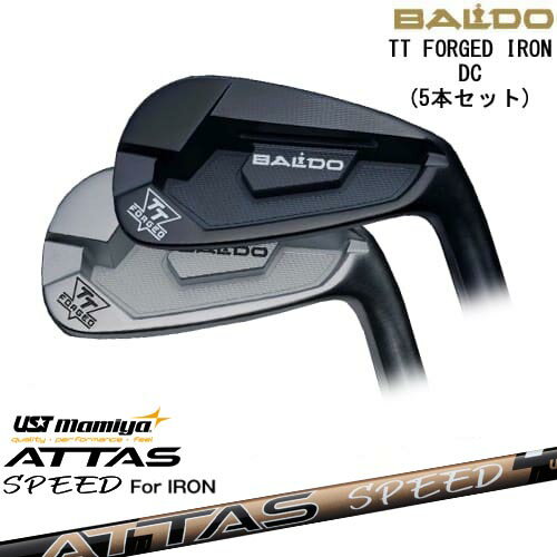 BALDO TT FORGED IRON DC アイアン5本set(6I-PW)[6P]バルドBALDO ATTAS SPEED IR アッタススピード US...