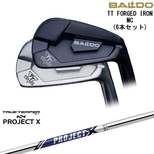 【BALDO・バルドならOVDGOLF！】【OVDカスタム】BALDO TT FORGED IRON MC アイアン6本set(5I-PW)[5P]バルドBALDO PROJECT XTRUE TEMPERトゥルーテンパー