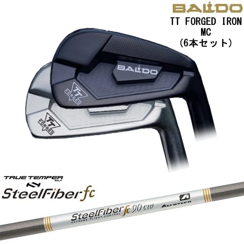 【BALDO・バルドならOVDGOLF！】【OVDカスタム】BALDO TT FORGED IRON MC アイアン6本set(5I-PW)[5P]バルドBALDO スチールファイバーfc(テーパー) SteelFiberTRUE TEMPER その1
