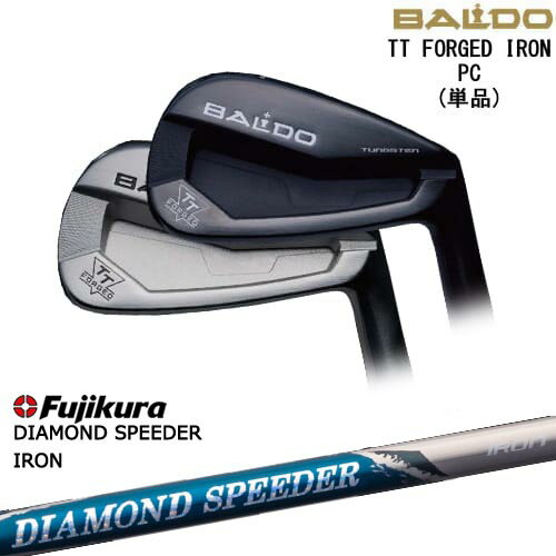 【BALDO・バルドならOVDGOLF！】【OVDカスタム】BALDO TT FORGED IRON PC アイアン単品(5I/GW)[IR]バルドBALDO DIAMOND SPEEDER IRON ダイヤモンドスピーダー フジクラ Fujikura