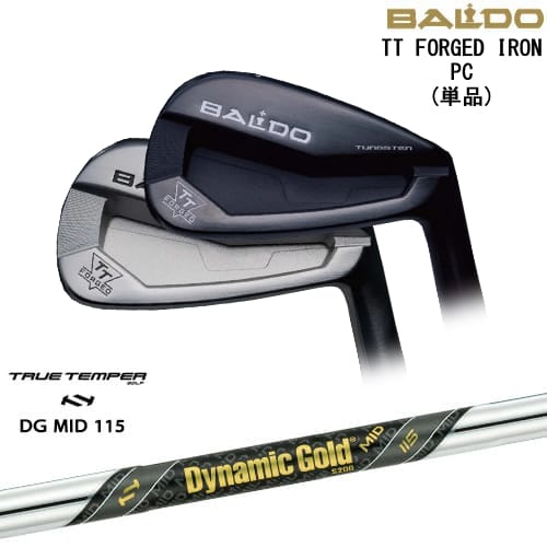 【BALDO・バルドならOVDGOLF！】【OVDカスタム】BALDO TT FORGED IRON PC アイアン単品(5I/GW)[IR]バルドBALDO Dynamic Gold MID 115 TRUE TEMPERトゥルーテンパー