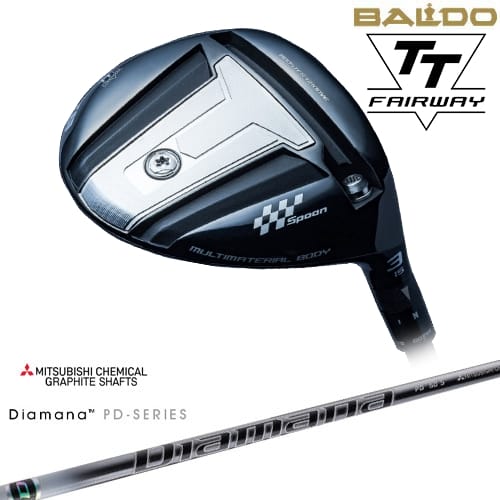【OVDカスタム】BALDO 2024 TT FAIRWAY WOOD フェアウェイウッド[FW]バルドBALDO DiamanaPD ディアマナPD 三菱ケミカル
