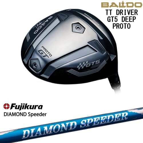 【OVDカスタム】BALDO 2025 TT DRIVER GT5 DEEP ドライバー[DW]バルドBALDO DIAMOND SPEEDER ダイヤモンドスピーダー フジクラ Fujikura