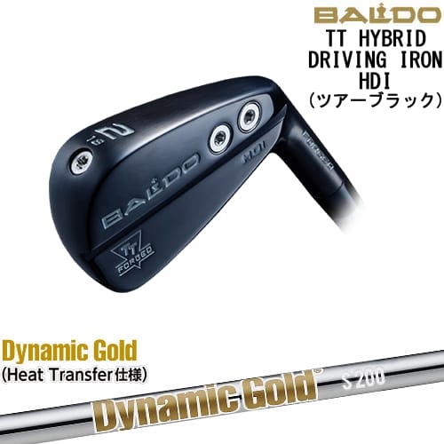 【OVDカスタム】BALDO TT HYBRID DRIVING IRON アイアン型ユーティリティ ブラック[UT]バルドBALDO DynamicGoldHTダイナミックゴールドTRUE TEMPER