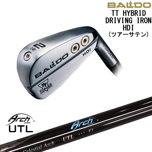 【OVDカスタム】BALDO TT HYBRID DRIVING IRON アイアン型ユーティリティ サテン[UT]バルドBALDO For U..