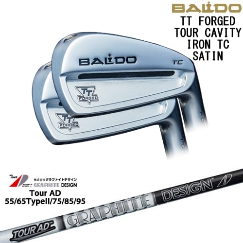 【OVDゴルフカスタムクラブ】 【BALDO_GOLF/バルドゴルフ】 TAKE DEAD AIM ツアーで戦うアイアン登場 【ヘッド】 BALDO TT FORGED TOUR CAVITY IRON (バルド ティーティー フォージド ツアー キャビティ アイアン) ヘッド仕上げ：ツアーサテン仕上げ セット内容：5I～9I+PW（6本セット） 利き手：右用 発売日：2025年1月26日予定 【納期】 在庫品：ヘッドの弊社在庫状況となります。 予約・取寄せ：入荷後組立 ※在庫品表記でもシャフト・グリップが欠品の場合お時間いただく場合がございます。 　 メーカー在庫欠品の場合はお時間をいただく場合がございます。 　予めご了承の上、ご注文ください。 　お急ぎの場合は事前にお問い合わせください。 【標準グリップ】 【お支払方法】 カスタムオーダー品に関しましては商品の特性上キャンセルをお受けできません。また、代金引換でのお取引に対応しておりません。予めご了承下さいませ。
