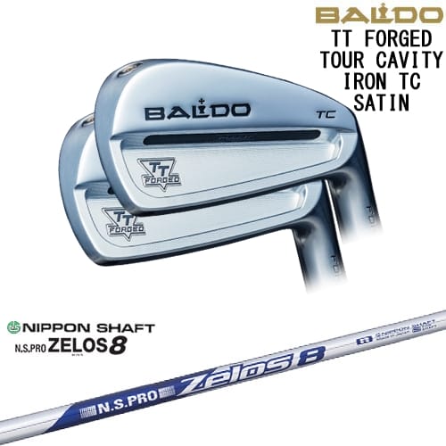 【OVDゴルフカスタムクラブ】 【BALDO_GOLF/バルドゴルフ】 TAKE DEAD AIM ツアーで戦うアイアン登場 【ヘッド】 BALDO TT FORGED TOUR CAVITY IRON (バルド ティーティー フォージド ツアー キャビティ アイアン) ヘッド仕上げ：ツアーサテン仕上げ セット内容：5I～9I+PW（6本セット） 利き手：右用 発売日：2025年1月26日予定 【納期】 在庫品：ヘッドの弊社在庫状況となります。 予約・取寄せ：入荷後組立 ※在庫品表記でもシャフト・グリップが欠品の場合お時間いただく場合がございます。 　 メーカー在庫欠品の場合はお時間をいただく場合がございます。 　予めご了承の上、ご注文ください。 　お急ぎの場合は事前にお問い合わせください。 【標準グリップ】 【お支払方法】 カスタムオーダー品に関しましては商品の特性上キャンセルをお受けできません。また、代金引換でのお取引に対応しておりません。予めご了承下さいませ。