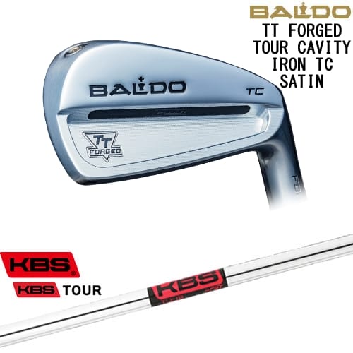【OVDカスタム】BALDO TT FORGED TOUR CAVITY IRON アイアン単品(4I) サテン[IR]バルドBALDO KBS TOUR