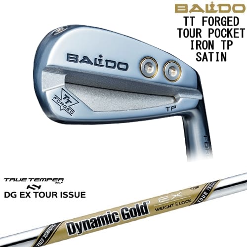 【OVDカスタム】BALDO TT FORGED TOUR POCKET アイアン単品(GW) サテン[IR]バルドBALDO DynamicGoldEX TOUR ISSUE ツアーイシューTRUE TEMPER